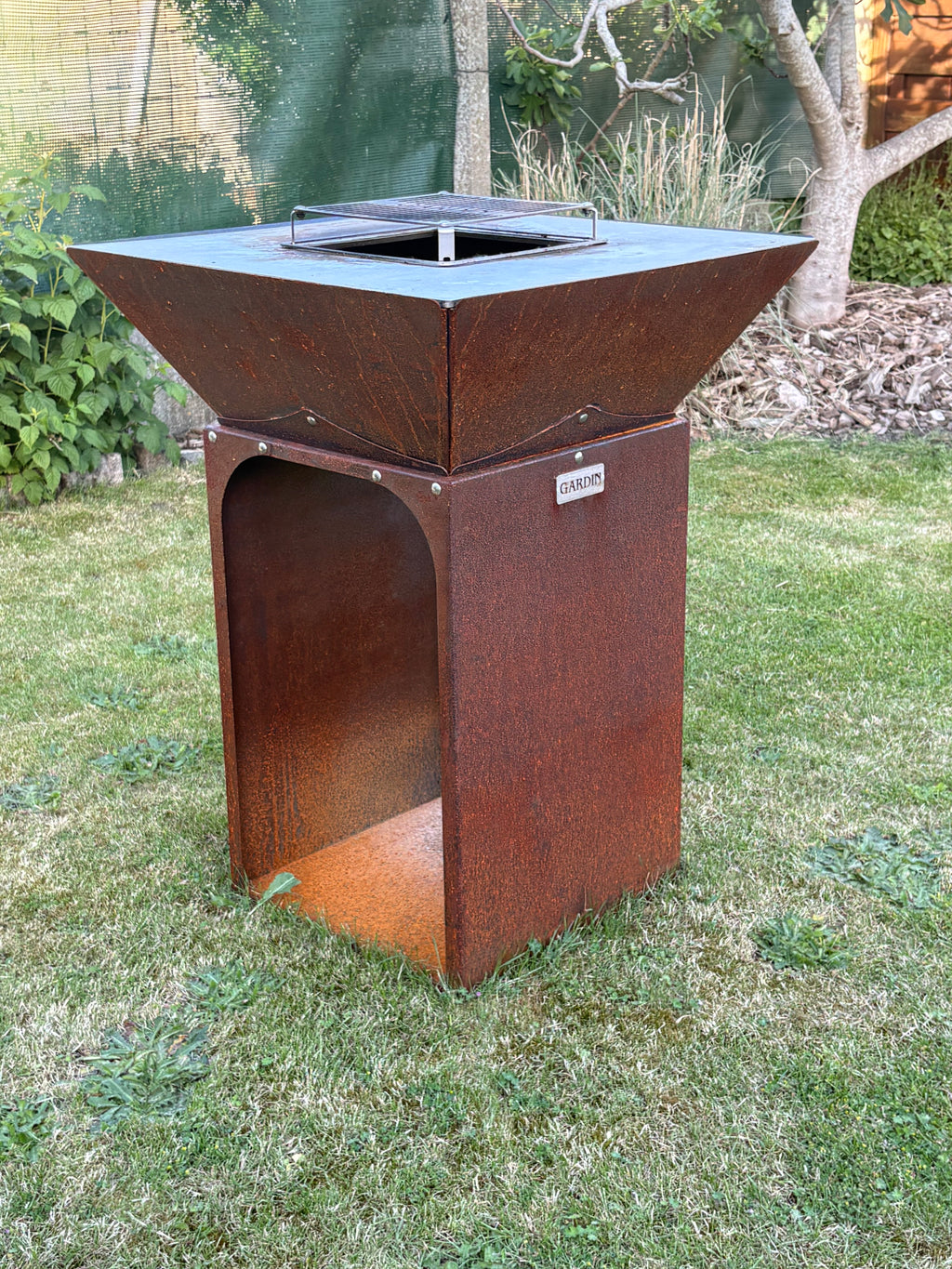 Brasero MONTANA KIT — Édition Corten